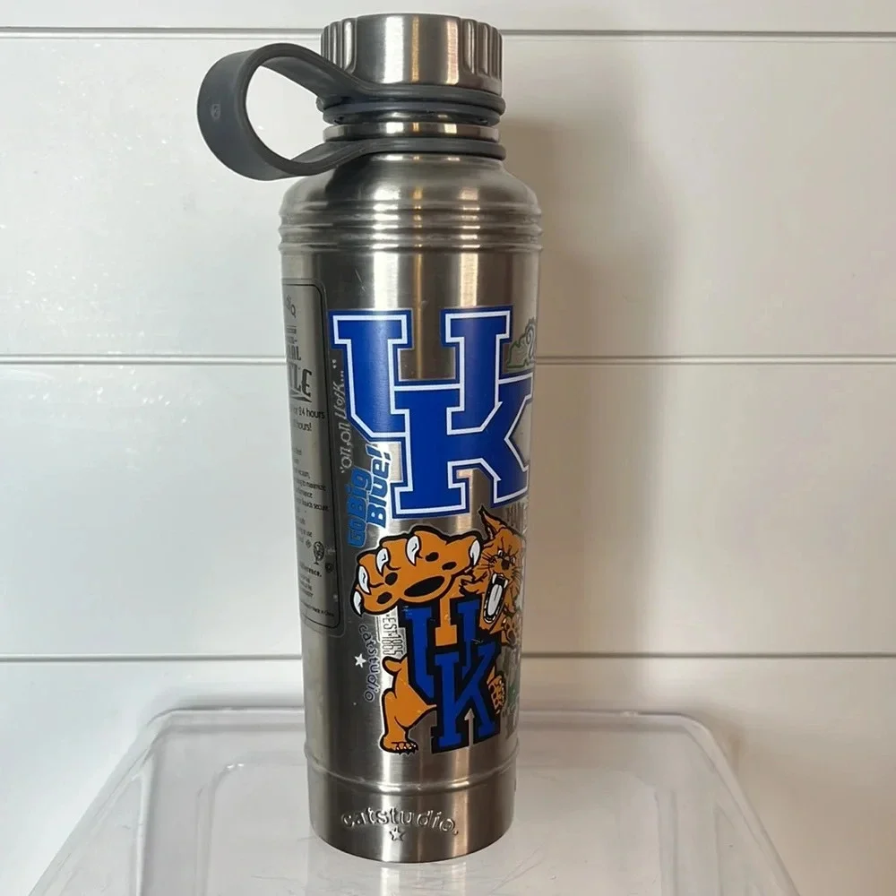 Catstudio Kentucky Stainless Steel 18‎ oz. Thermal Bottle.